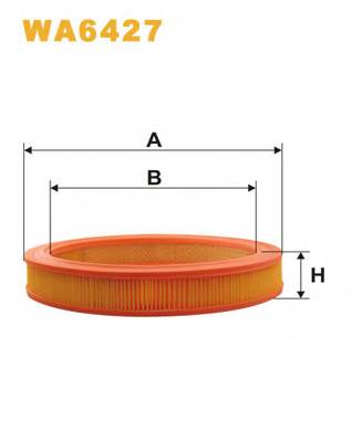 WIX FILTERS WA6427 Воздушный фильтр WIX FILTERS WA6427 Воздушный фильтр