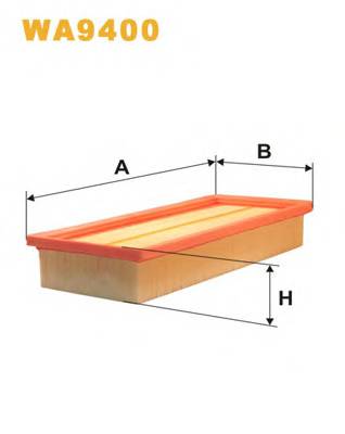 WIX FILTERS WA9400 Повітряний фільтр WIX FILTERS WA9400 Повітряний фільтр