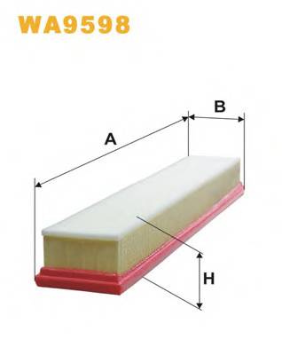 WIX FILTERS WA9598 Воздушный фильтр
