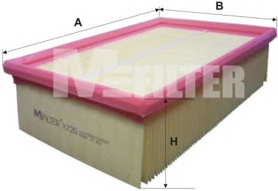 MFILTER K720 Фільтр салону MFILTER K720 Фільтр салону