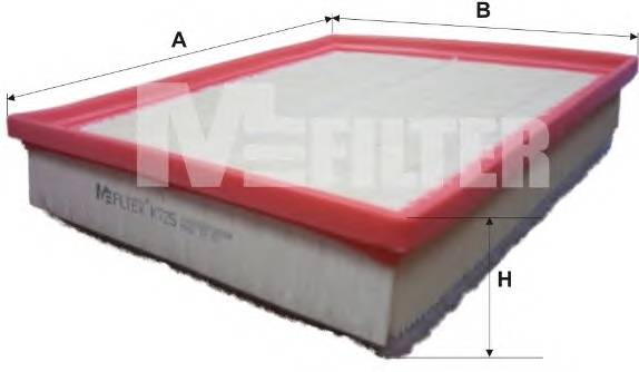 MFILTER K725 Фильтр воздушный RENAULT MASTER (п