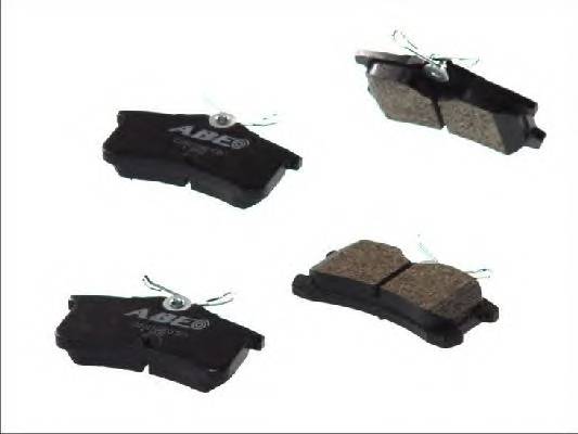 ABE C22021ABE Комплект тормозных колодок