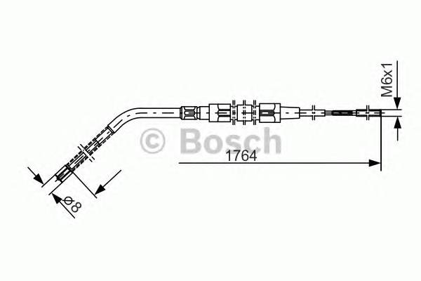 BOSCH 1 987 477 181 Трос, стояночная тормозная ... BOSCH 1 987 477 181 Трос, стояночная тормозная ...