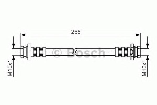 BOSCH 1 987 481 178 Гальмівний шланг