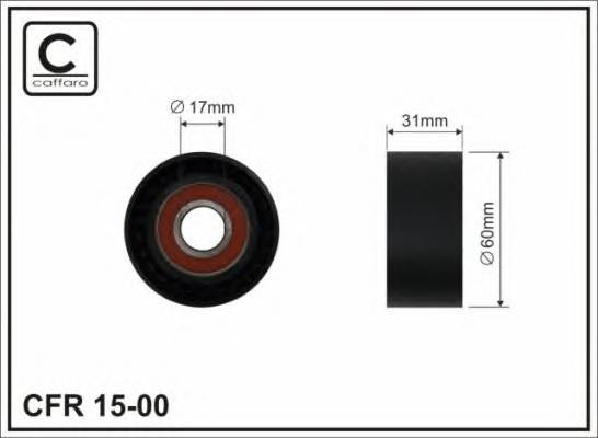 CAFFARO 15-00 Ролик CAFFARO 15-00 Ролик