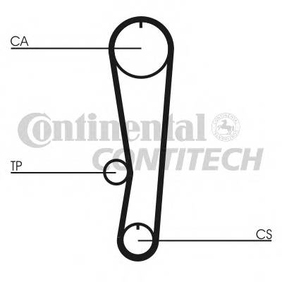 CONTITECH CT895 Ремень ГРМ CONTITECH CT895 Ремень ГРМ