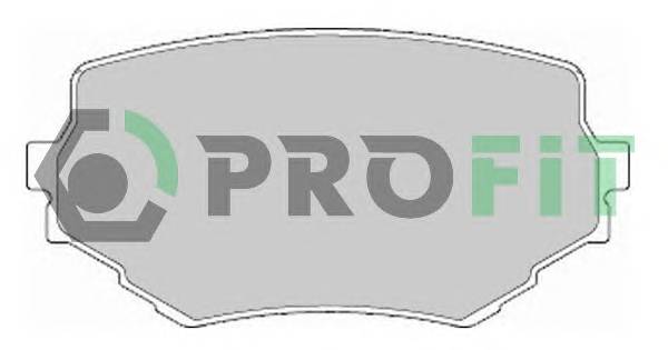 PROFIT 5000-1565 Колодки гальмівні дискові PROFIT 5000-1565 Колодки гальмівні дискові