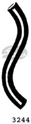 GATES 3244 Шланг радіатора