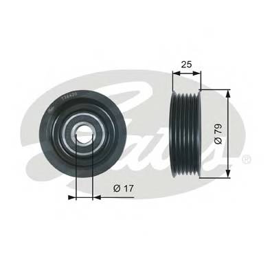 GATES T36420 Паразитный / ведущий ролик, ... GATES T36420 Паразитный / ведущий ролик, ...