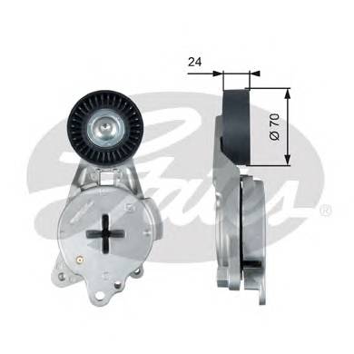 GATES T39268 Натяжной ролик, поликлинов