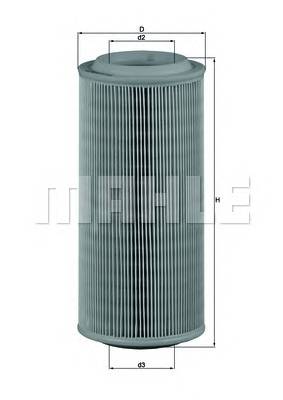 KNECHT LX 685 Воздушный фильтр KNECHT LX 685 Воздушный фильтр