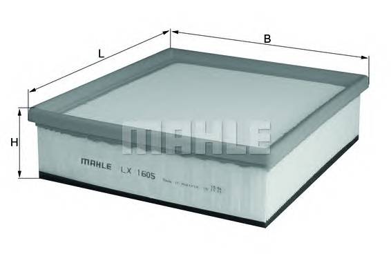 KNECHT LX 1605 Воздушный фильтр