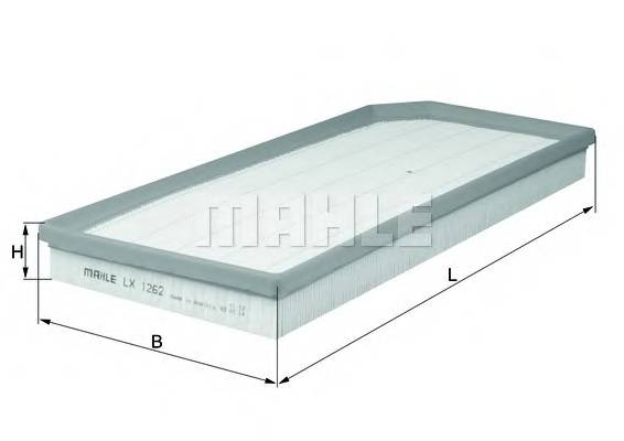 KNECHT LX 1262 Воздушный фильтр KNECHT LX 1262 Воздушный фильтр