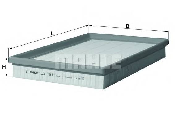 KNECHT LX 1811 Воздушный фильтр KNECHT LX 1811 Воздушный фильтр