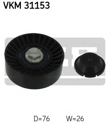 SKF VKM31153 Ролик направляющий ремня mic