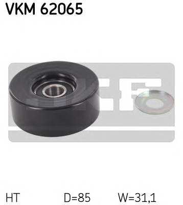 SKF VKM62065 Ролик натяжения ремня micro-V SKF VKM62065 Ролик натяжения ремня micro-V