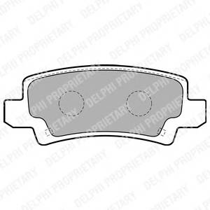 DELPHI LP1864 Комплект тормозных колодок...