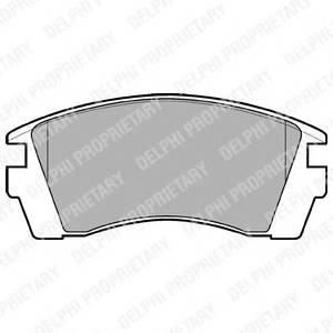 DELPHI LP952 Комплект тормозных колодок... DELPHI LP952 Комплект тормозных колодок...