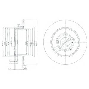 DELPHI BG3183 Тормозной диск DELPHI BG3183 Тормозной диск