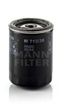 MANN-FILTER W 713/36 Масляный фильтр MANN-FILTER W 713/36 Масляный фильтр