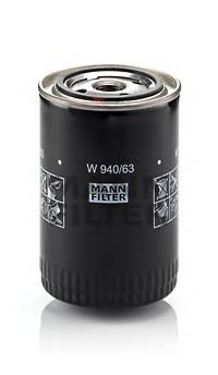MANN-FILTER W 940/63 Масляный фильтр MANN-FILTER W 940/63 Масляный фильтр