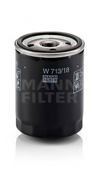 MANN-FILTER W 713/18 Масляный фильтр MANN-FILTER W 713/18 Масляный фильтр