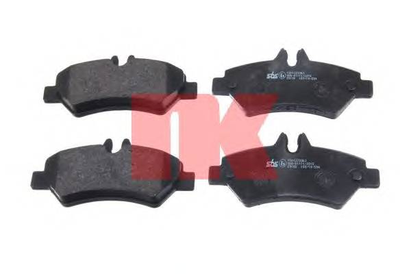 NK 223363 Комплект гальмівних колодо...