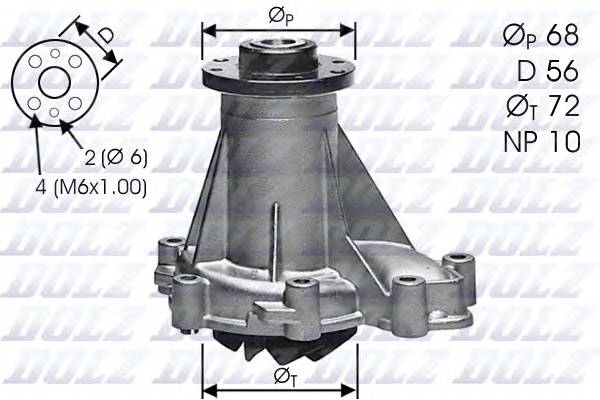DOLZ M276 Водяний насос DOLZ M276 Водяний насос