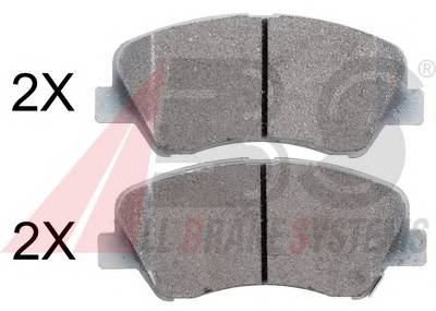 A.B.S. 37930 Комплект тормозных колодок