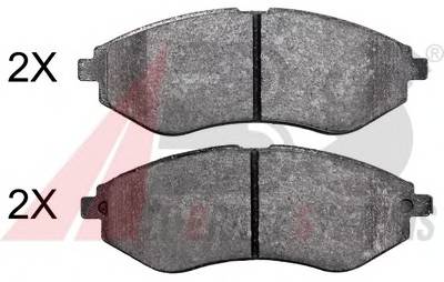 A.B.S. 37983 Комплект гальмівних колодо... A.B.S. 37983 Комплект гальмівних колодо...