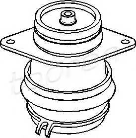 TOPRAN 103 012 Подвеска, двигатель