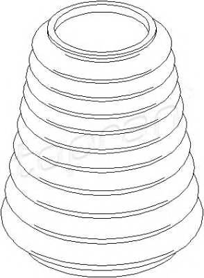 TOPRAN 103 619 Защитный колпак / пыльник, а
