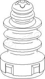 TOPRAN 111 031 Буфер, амортизация