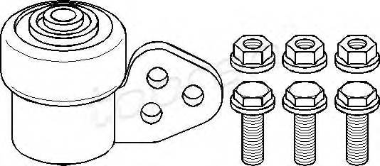 TOPRAN 206 107 Підвіска, важіль незалежно�...