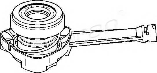 TOPRAN 207 122 Центральный выключатель, с