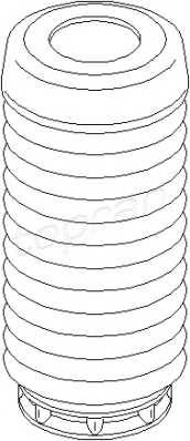 TOPRAN 302 209 Защитный колпак / пыльник, а