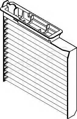 TOPRAN 700 462 Фильтр, воздух во внутренно