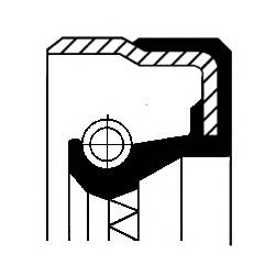 CORTECO 01033874B Уплотняющее кольцо, ступиц...