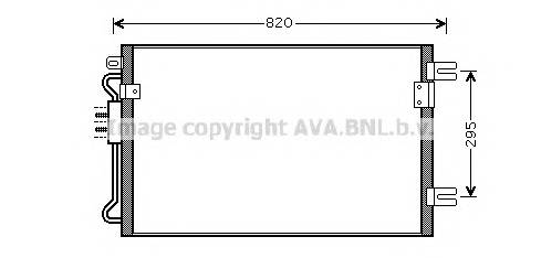 AVA QUALITY COOLING CRA5098 Конденсатор, кондиционер AVA QUALITY COOLING CRA5098 Конденсатор, кондиционер