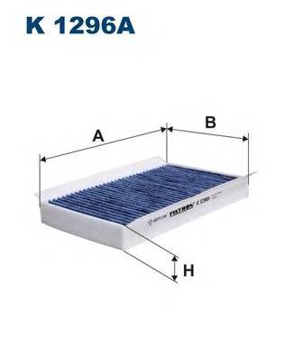 FILTRON K1296A Фильтр, воздух во внутренно