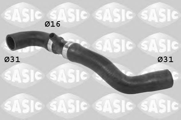 SASIC 3400009 Шланг радіатора SASIC 3400009 Шланг радіатора
