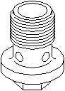 TOPRAN 207 461 Різьбова пробка, масляний п...