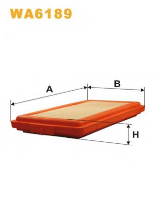 WIX FILTERS WA6189 Воздушный фильтр