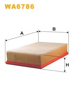 WIX FILTERS WA6786 Воздушный фильтр