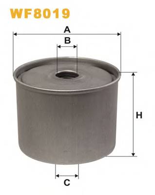 WIX FILTERS WF8019 Топливный фильтр WIX FILTERS WF8019 Топливный фильтр