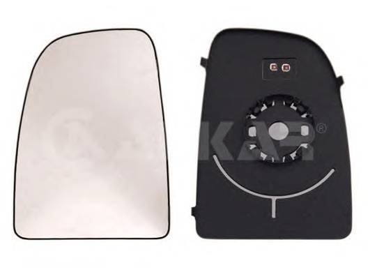 ALKAR 6432922 Зеркальное стекло, наружно