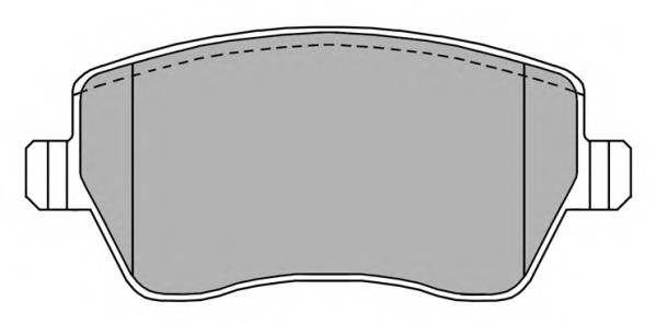 FREMAX FBP-1337 Комплект тормозных колодок
