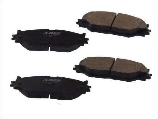 ABE C12126ABE Комплект тормозных колодок