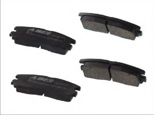 ABE C25003ABE Комплект тормозных колодок