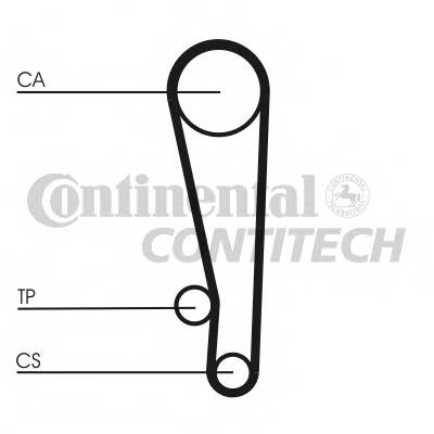 CONTITECH CT1013 Ремінь ГРМ CONTITECH CT1013 Ремінь ГРМ